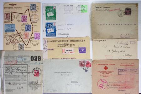 1516-1980 Fascinating postal history lot in stockbooks
