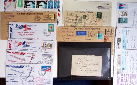 1516-1980 Fascinating postal history lot in stockbooks