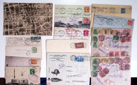 1516-1980 Fascinating postal history lot in stockbooks