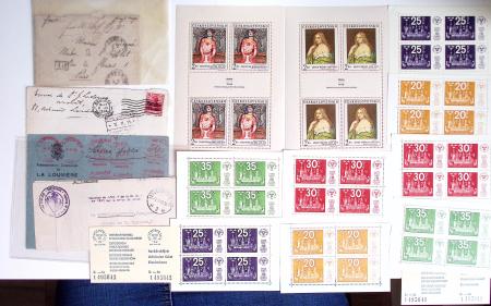 1516-1980 Fascinating postal history lot in stockbooks