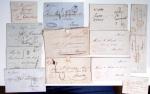 1516-1980 Fascinating postal history lot in stockbooks