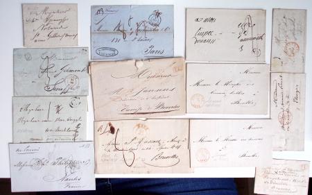 1516-1980 Fascinating postal history lot in stockbooks