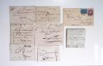 1516-1980 Fascinating postal history lot in stockbooks