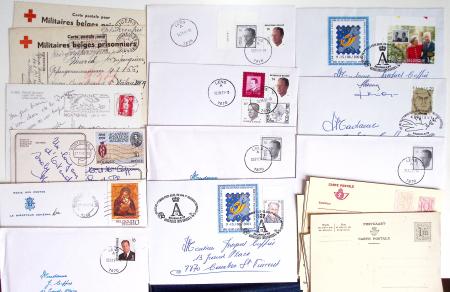 1516-1980 Fascinating postal history lot in stockbooks