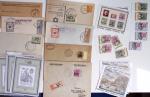 1516-1980 Fascinating postal history lot in stockbooks