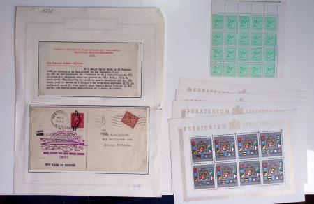 1516-1980 Fascinating postal history lot in stockbooks