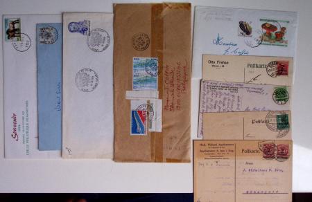 1516-1980 Fascinating postal history lot in stockbooks