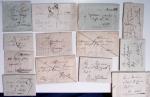 1516-1980 Fascinating postal history lot in stockbooks
