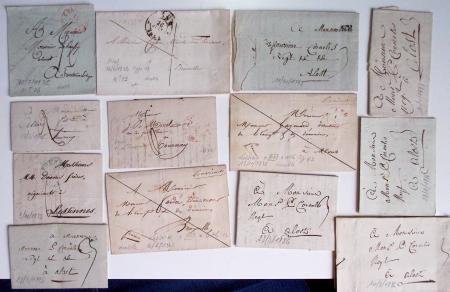 1516-1980 Fascinating postal history lot in stockbooks