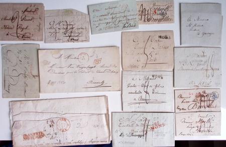 1516-1980 Fascinating postal history lot in stockbooks
