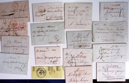 1516-1980 Fascinating postal history lot in stockbooks