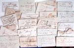 1516-1980 Fascinating postal history lot in stockbooks