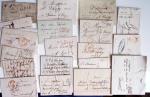 1516-1980 Fascinating postal history lot in stockbooks