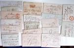 1516-1980 Fascinating postal history lot in stockbooks