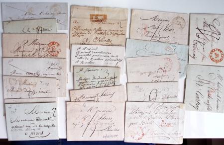 1516-1980 Fascinating postal history lot in stockbooks