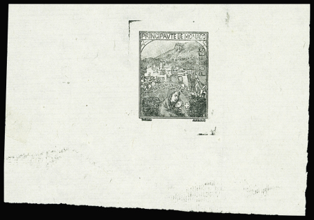 N°33 Orphelins de guerre, Essai en noir sans valeur
