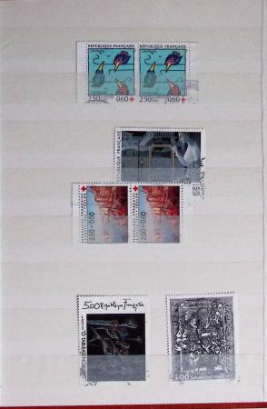 1862-1953, Ensemble intéressant de timbres de France