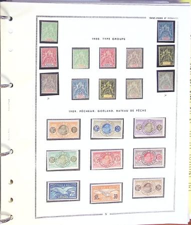 1885-2021, Plusieurs collections des TOM en neuf, dont
