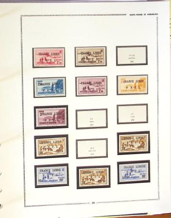 1885-2021, Plusieurs collections des TOM en neuf, dont