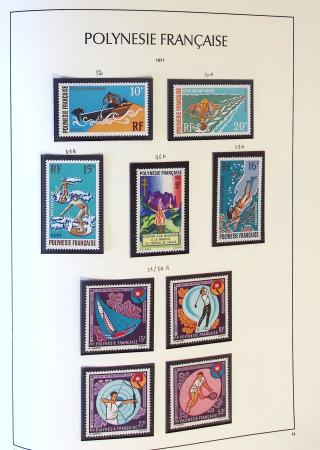 1885-2021, Plusieurs collections des TOM en neuf, dont