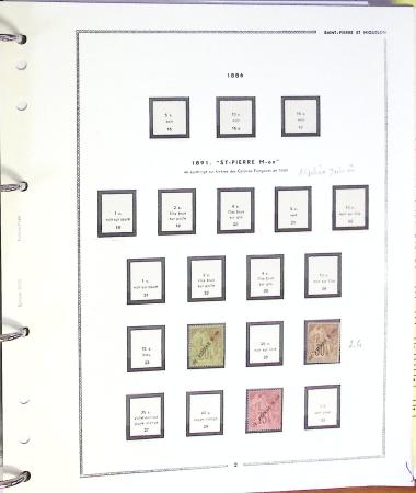 1885-2021, Plusieurs collections des TOM en neuf, dont