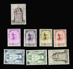 N°342/350 Très belle série du Cardinal Mercier de 1932,