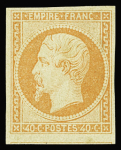 N°16 40c orange, neuf *, TB
