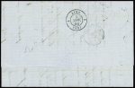 N°22 20c bleu, obl. GRILLE s. LAC, càd CORPS EXPED. D'ITALIE 2e DIVISION 31/10/66, Superbe
