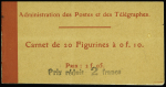 N°135-C2 Semeuse Chiffres Maigres, 10c. rouge, n°135c, T III, Prix réduit 2 francs, TB
