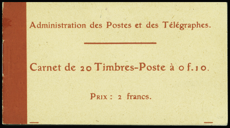 N°138-C3 Semeuse Camée, 10c. rouge, n°138d, T IC, isolé T IA case 13, TB