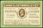 N°159-C3 Semeuse Camée, 10c. vert, n°159c, T IC, S. 28, PASTEUR à L'ECRAN, TB
