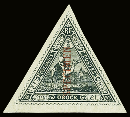 N°45 2f ardoise, surch. SPECIMEN, neuf *, TB + le t. normal, TB