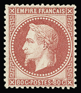 N°32 80c rose, neuf *, frais et TB