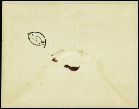 N°6 1f carmin, obl. PC 3398 s. Env., càd T15 TOURS 23/11/52, TB