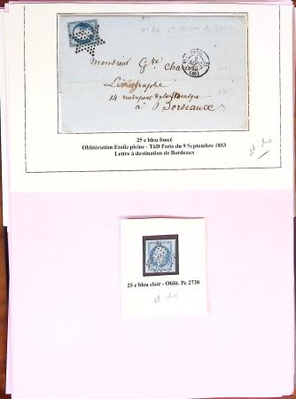 1855-1875, Sélection de jolis timbres oblitérés, qq