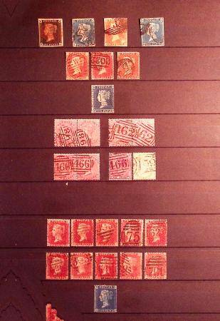 1840-2011 Belle collection en 3 albums avec timbres