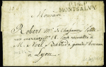 MP "P 14 P Montsalvy" (1813), ind 24. RR et TB