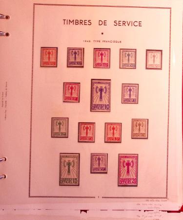 1859-1970 Fin de catalogue en neufs et oblitérés par