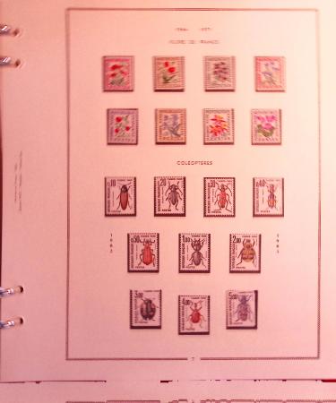 1859-1970 Fin de catalogue en neufs et oblitérés par