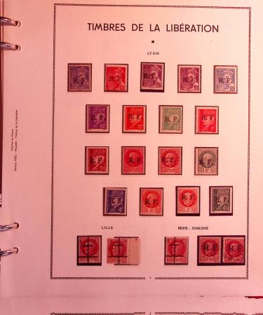 1859-1970 Fin de catalogue en neufs et oblitérés par