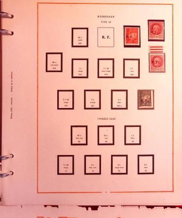 1859-1970 Fin de catalogue en neufs et oblitérés par