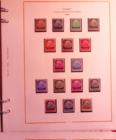 1859-1970 Fin de catalogue en neufs et oblitérés par