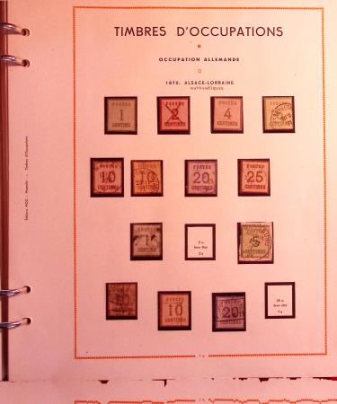 1859-1970 Fin de catalogue en neufs et oblitérés par