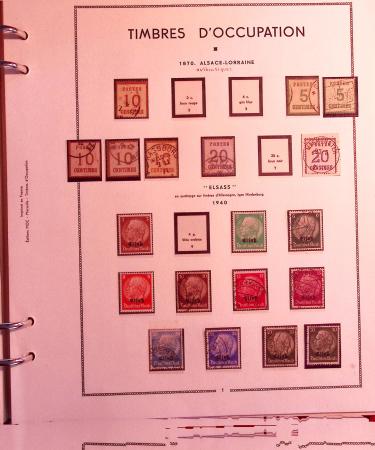 1859-1970 Fin de catalogue en neufs et oblitérés par