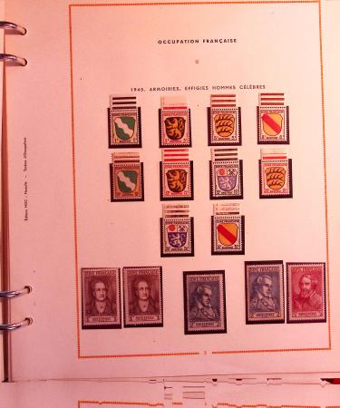 1859-1970 Fin de catalogue en neufs et oblitérés par