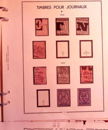 1859-1970 Fin de catalogue en neufs et oblitérés par