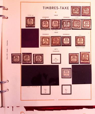 1859-1970 Fin de catalogue en neufs et oblitérés par