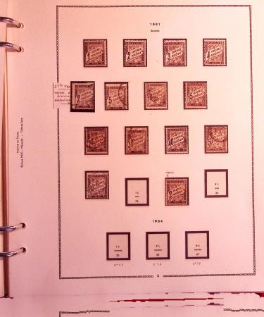 1859-1970 Fin de catalogue en neufs et oblitérés par