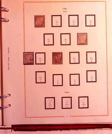1859-1970 Fin de catalogue en neufs et oblitérés par