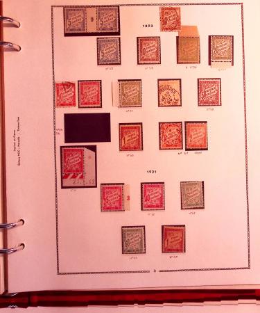 1859-1970 Fin de catalogue en neufs et oblitérés par
